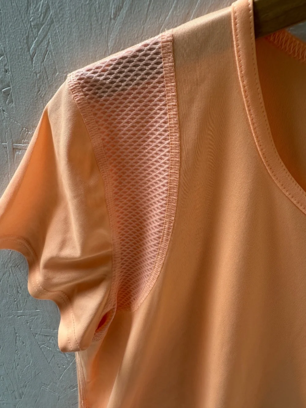 Tek Gear Dry Tea Women's Orange Athletic Tee Large
